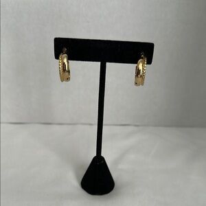 Elegant Gold Hoop Earrings